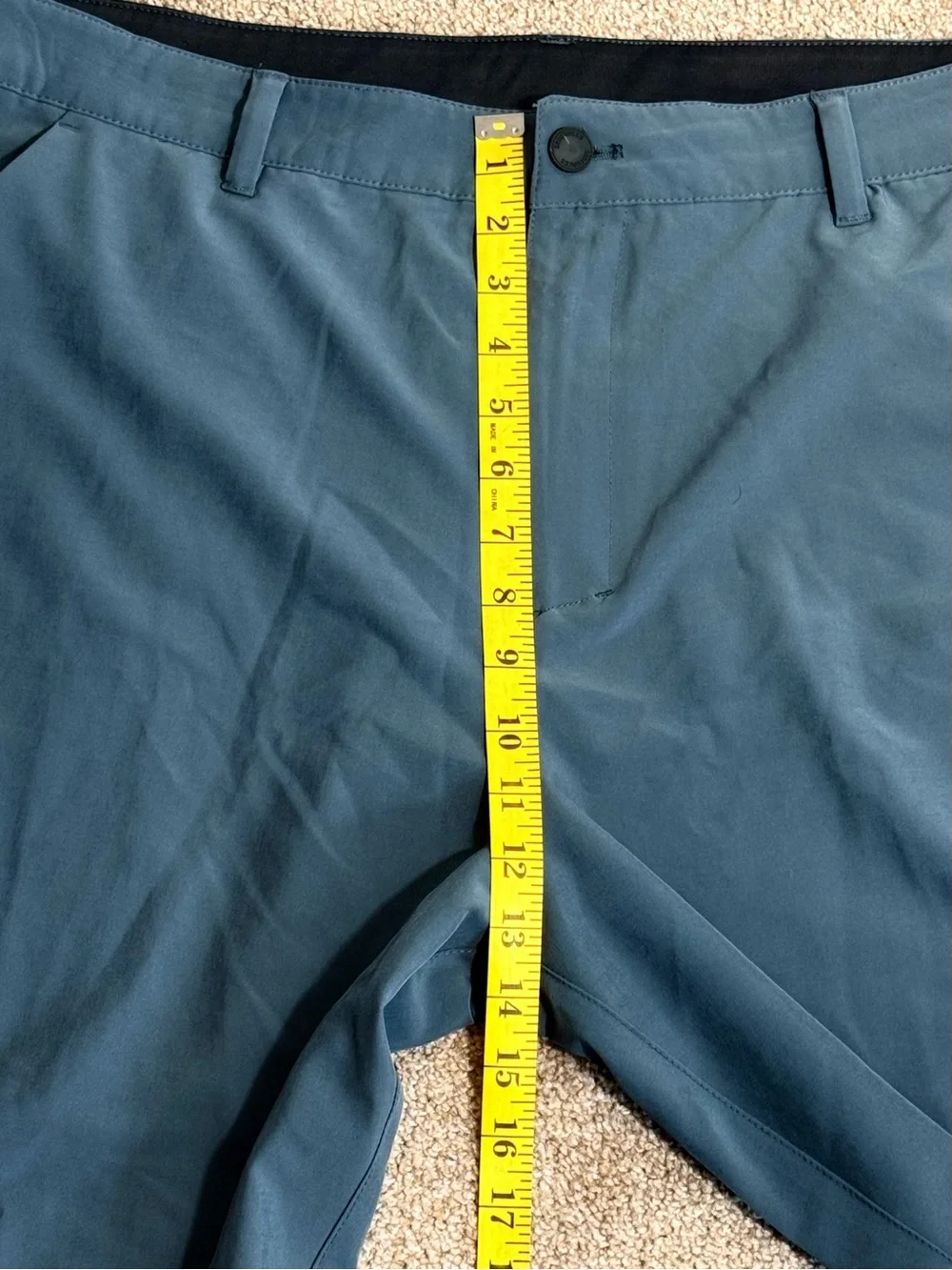 32 Degrees Slate Blue Flat Front Mens Sz 40 Performance Shorts